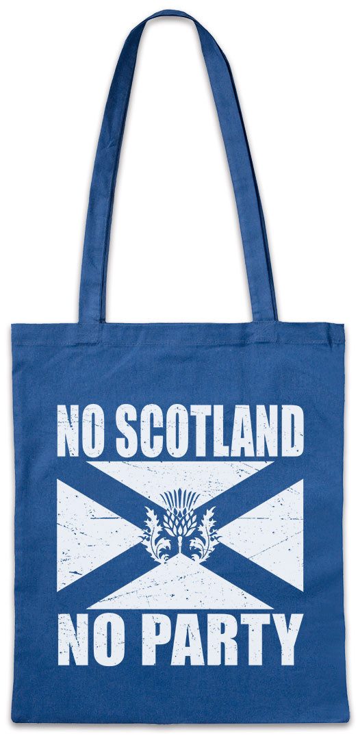 Beuteltasche No Scotland No Party Stofftasche Royal William Whiskey Highlands