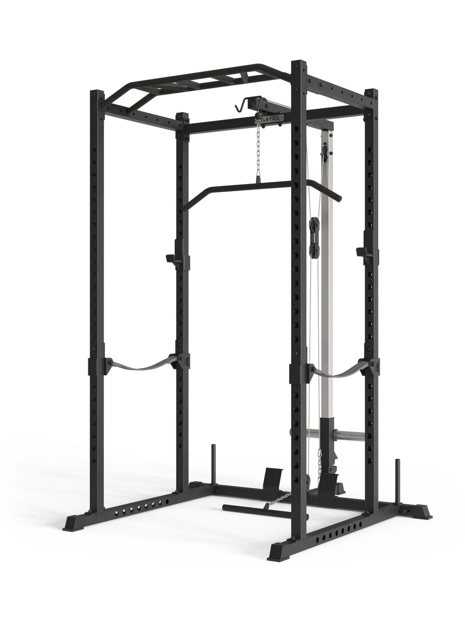 ATLETICA Power Rack R5-Vega, Power Rack, Power Cage mit Latzug