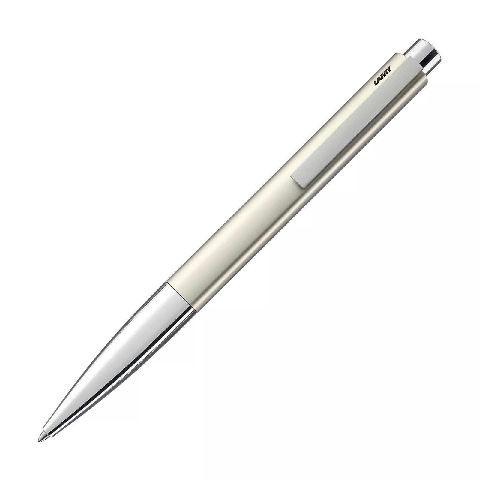LAMY Ручки ideos Pd [270], Edler Druckkugelschreiber aus Messing mit Palladium-Finish Geschenkbox