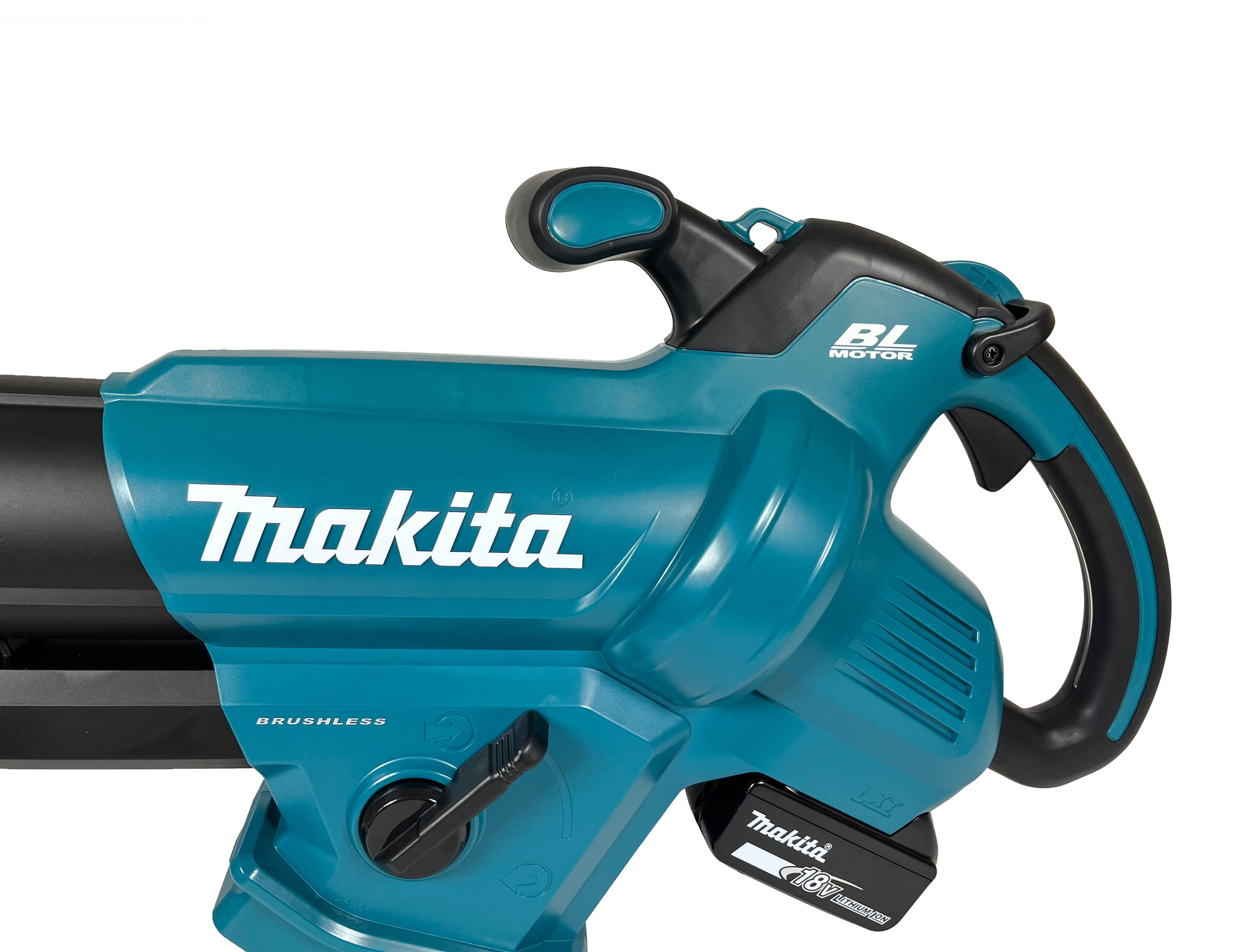 Makita Akku-Laubsauger DUB187, mit Akku 5 Ah und Ladegerät DC18SD inkl. Fangsack