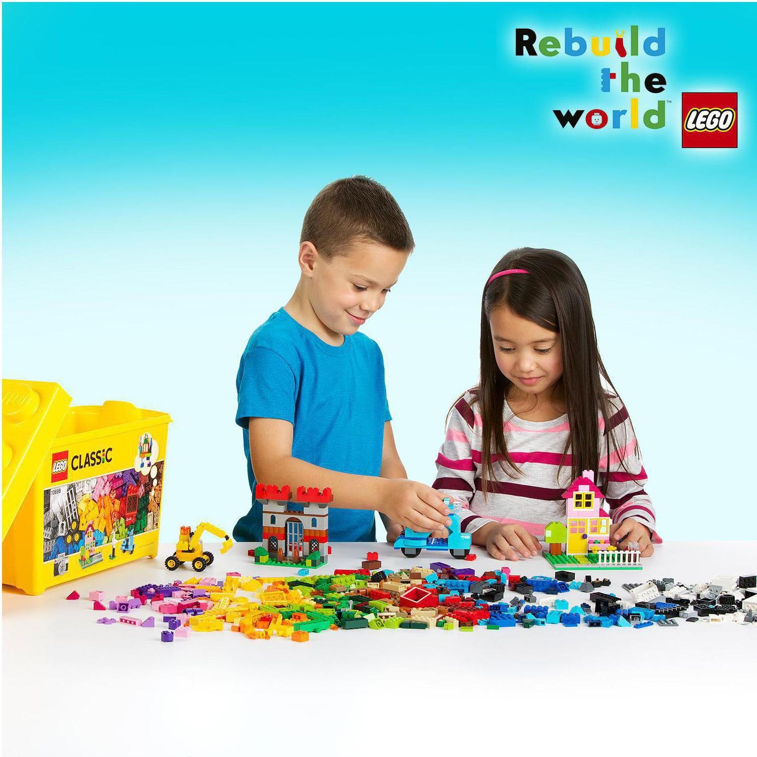 LEGO® Große Steine-Box (10698), LEGO® Classic Konstruktionsspielsteine, (790 St), Made in Europe