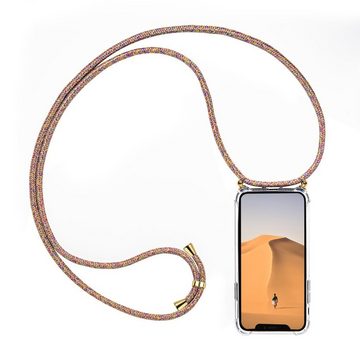 CoolGadget Handykette Handyhülle mit Handyband für Apple iPhone 14 Pro 6,1 Zoll, Case zum Umhängen Kette Halsband Kordel mit Hülle für iPhone 14 Pro