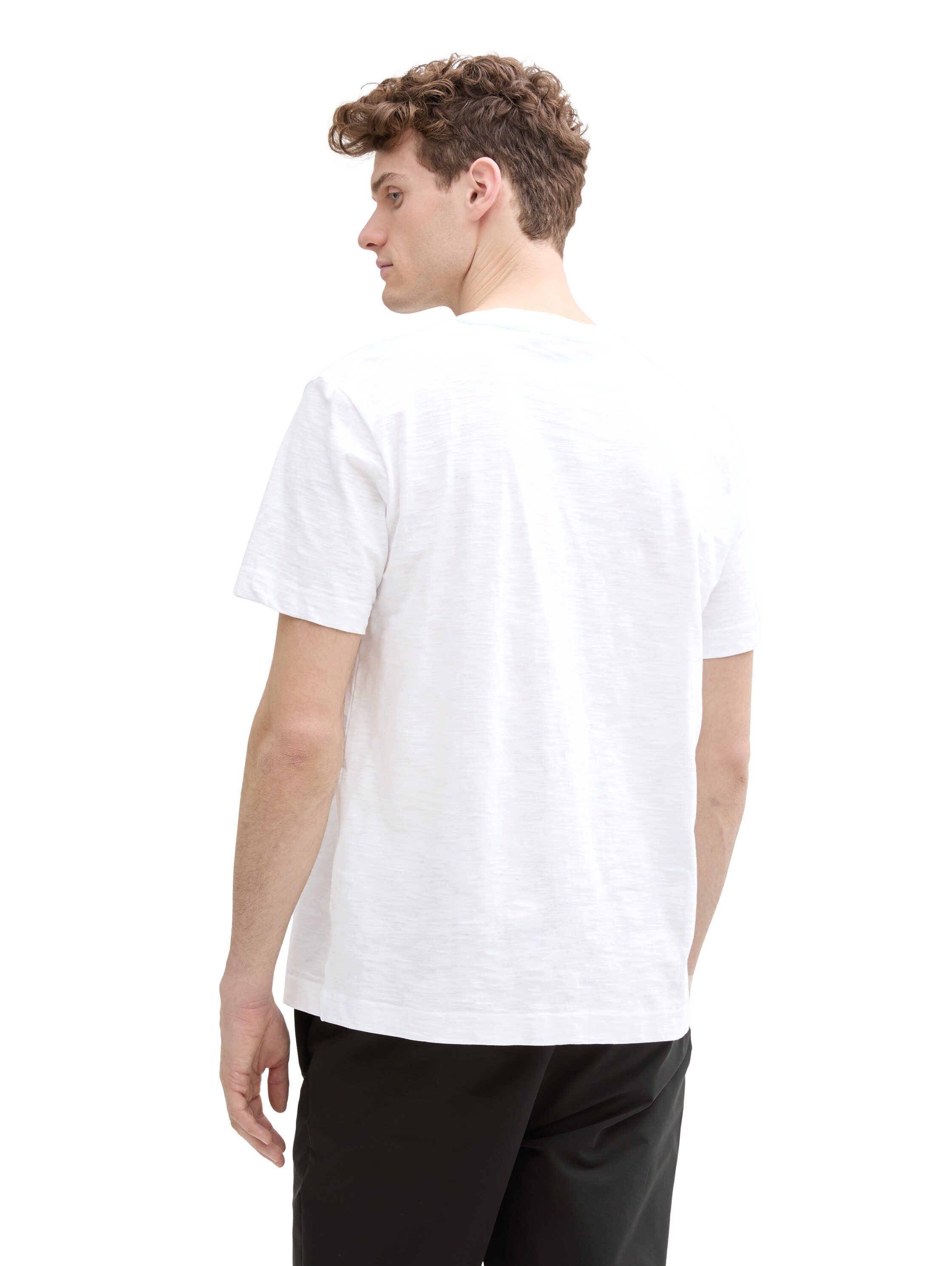 TOM TAILOR T-Shirt mit Front Print günstig online kaufen