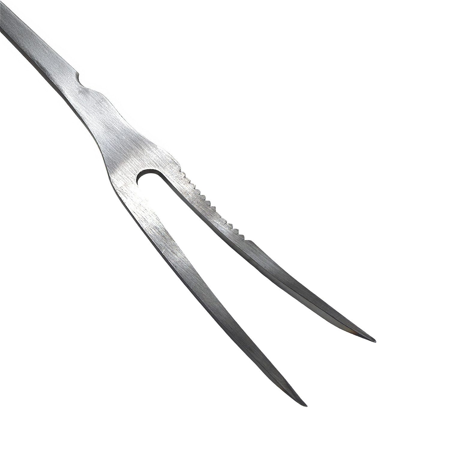 Grillpeter Grillbesteck-Set Grillpeter Geschenkset Grillmachete Grillgabel 4 Fachflaschenöffner