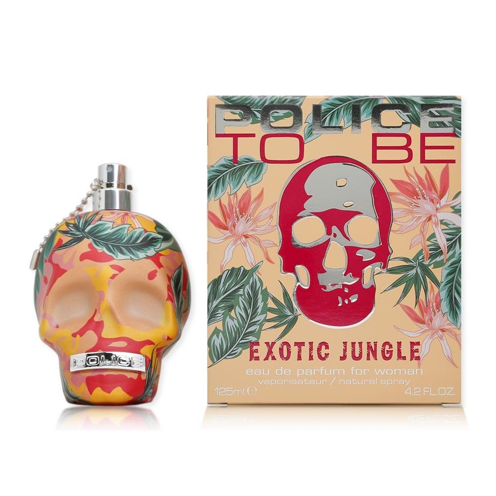 Police de ml Parfum Eau Woman 125 Be Police To Eau de Exotic Jungle Parfum