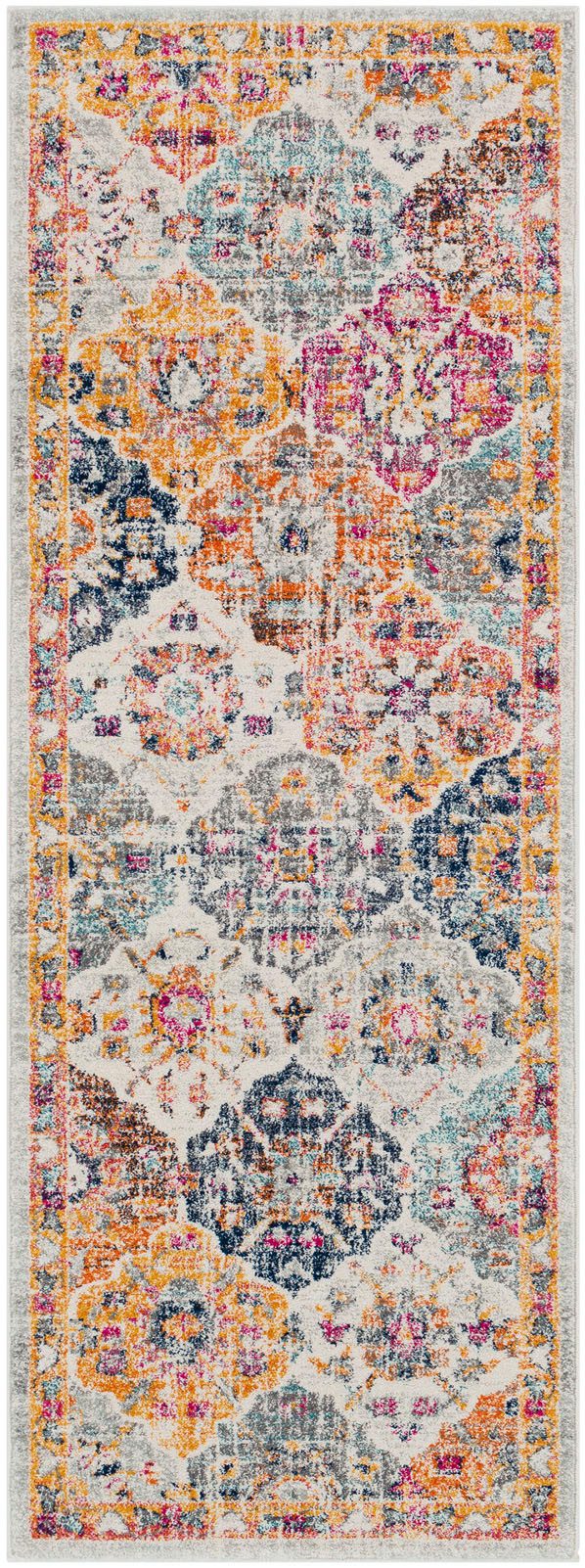 Livabliss Teppich CUZCO, rechteckig, Höhe: 7 mm, Orient-Optik, Vintage Design, Boho Stil, Kurzflor, Wohnzimmer