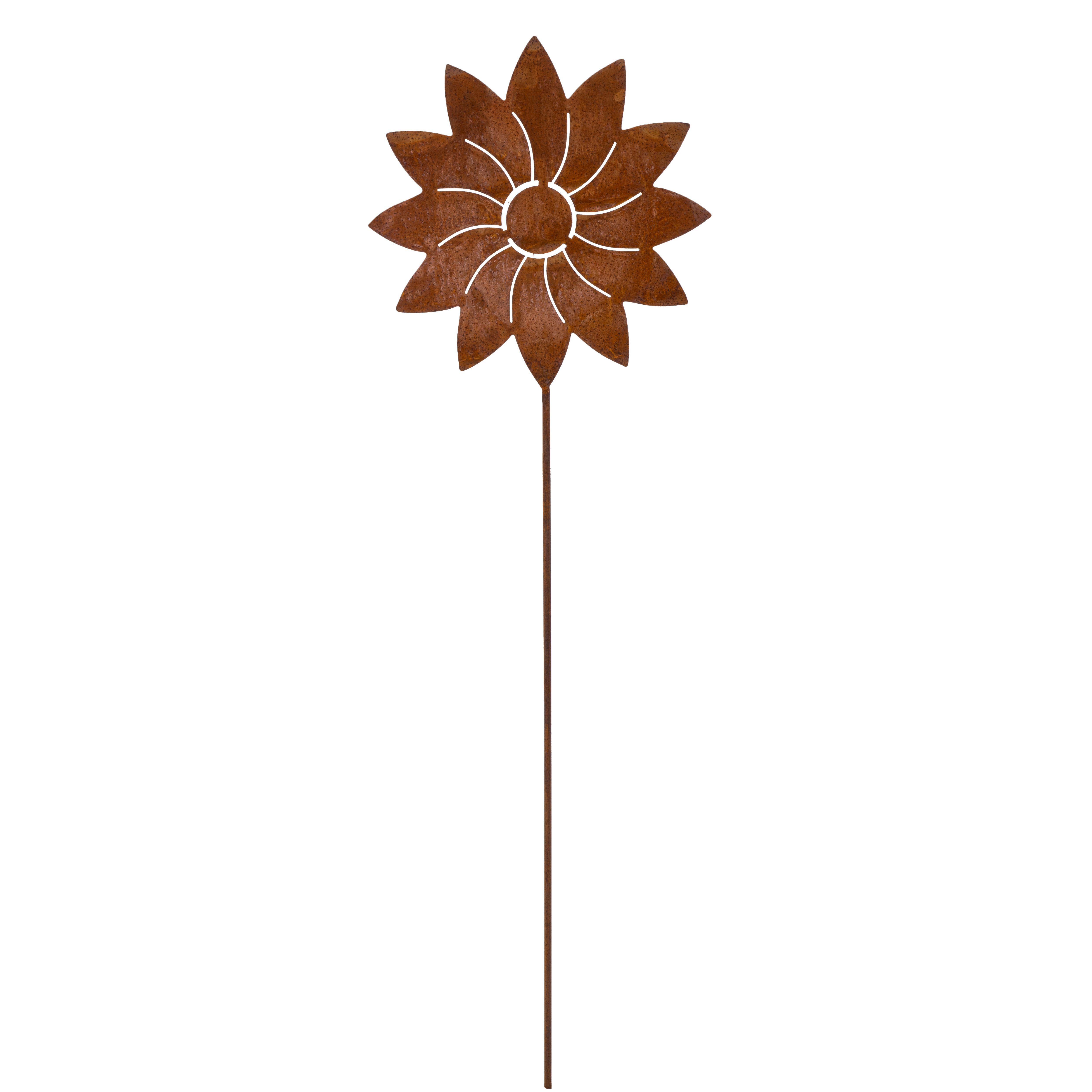 Rostikal Gartenstecker Rost Deko Blumen Edelrost günstig online kaufen