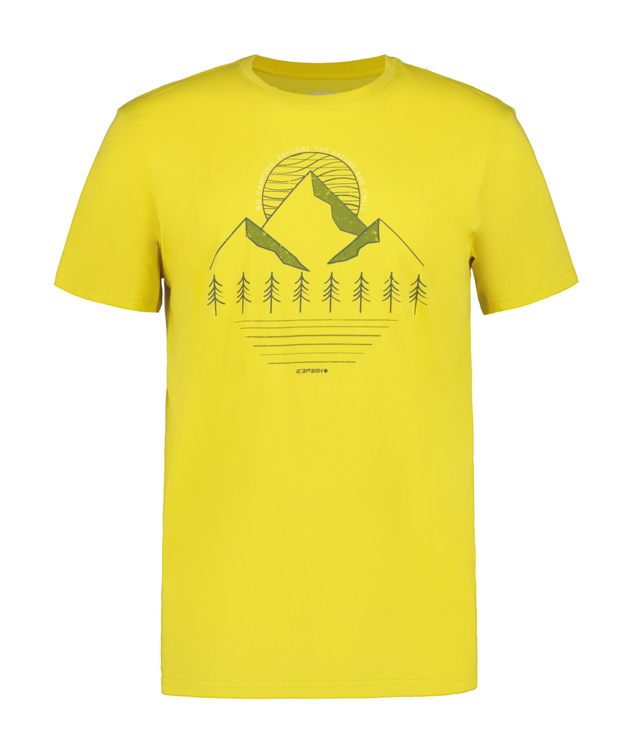 Icepeak T-Shirt ICEPEAK MORONI BLASSGELB