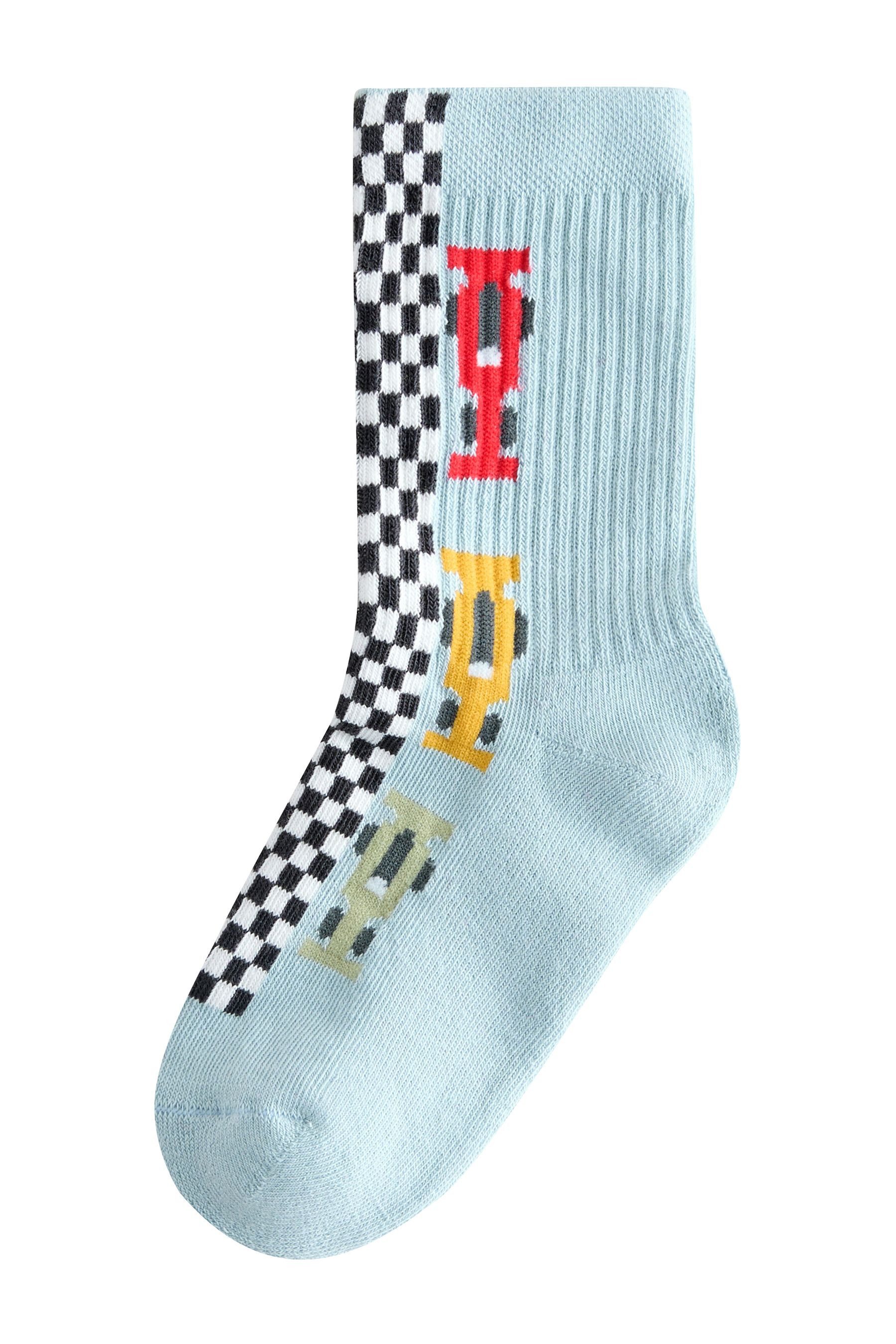 Next Basicsocken Socken mit gepolstertem Fußbett, 5er-Pack (5-Paar) – Bild 3 von 5