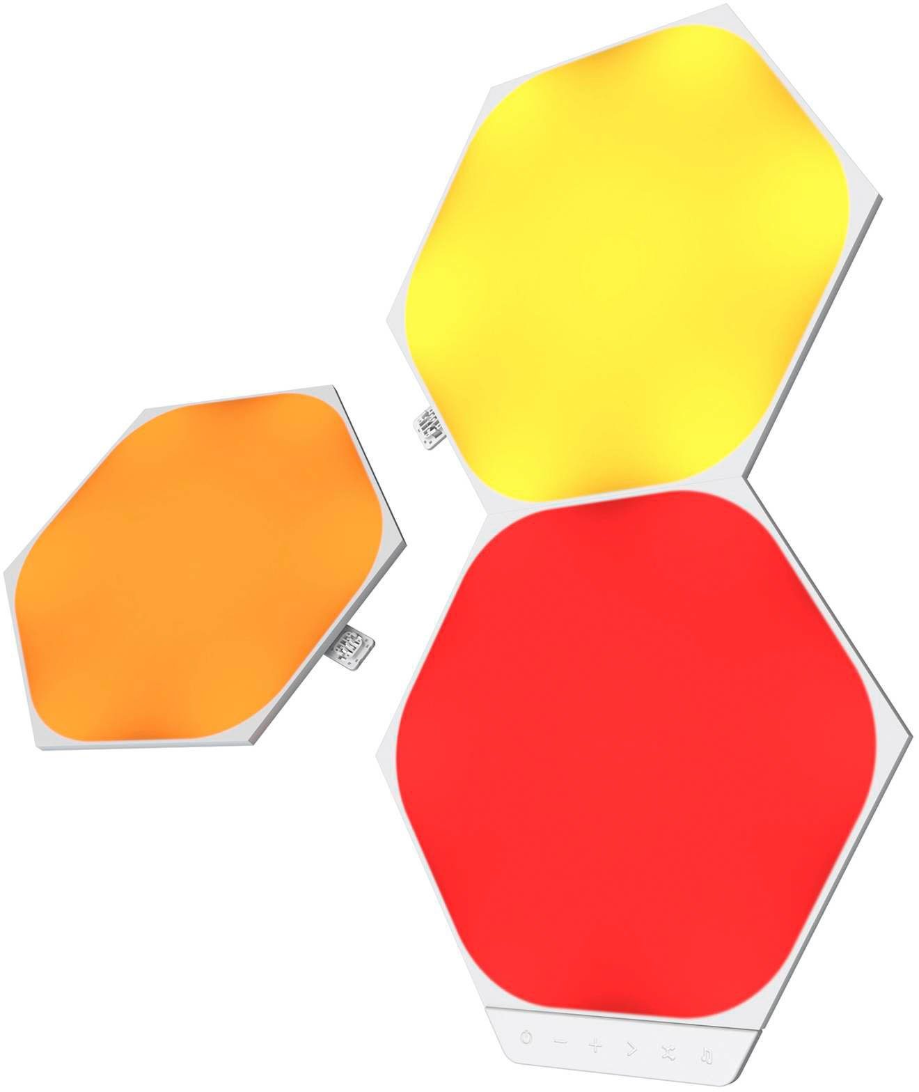 nanoleaf LED Panel Shapes Hexagons, Dimmfunktion, LED fest integriert, Farbwechsler | Panels