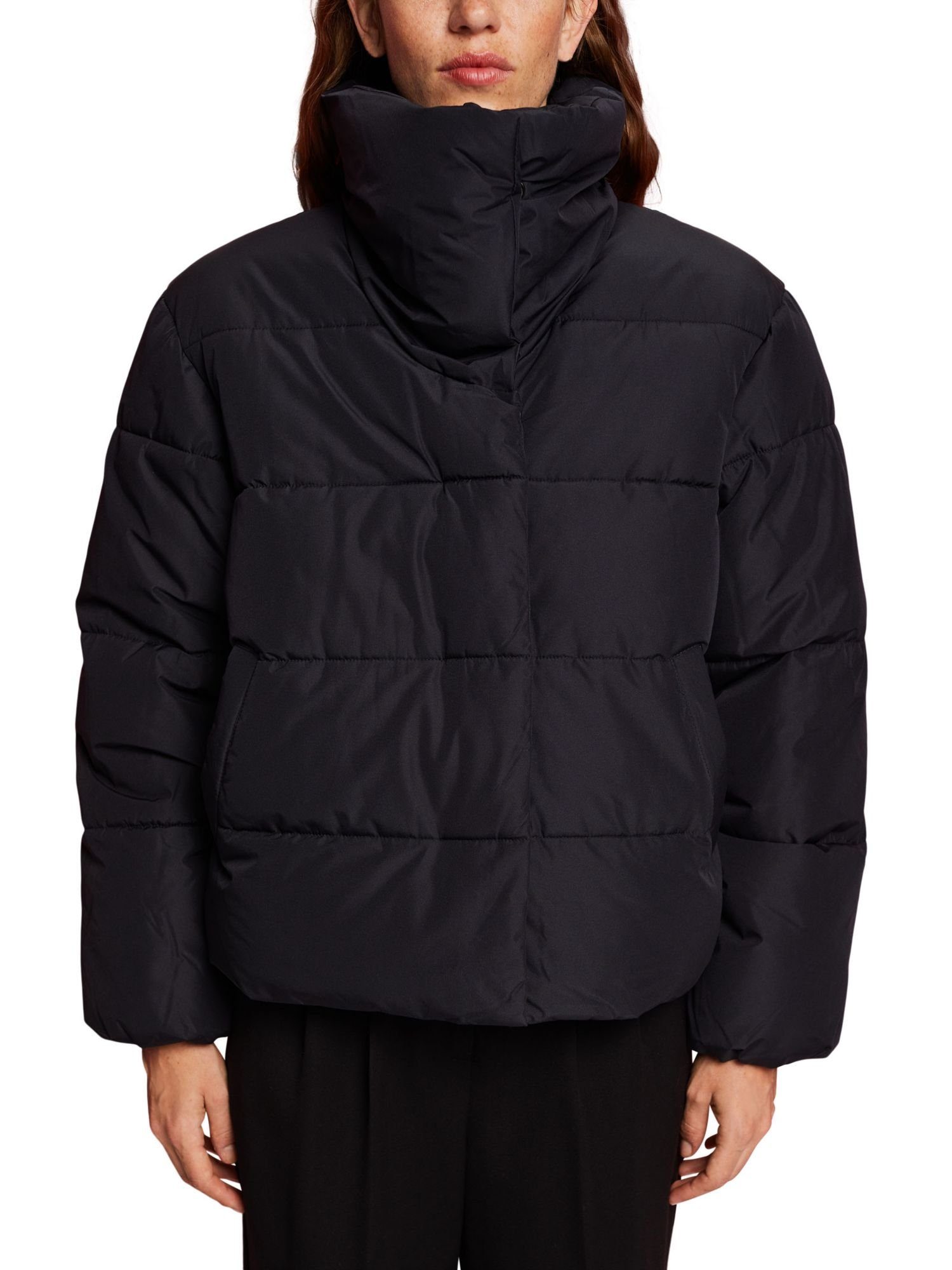 Gesteppte Steppjacke Pufferjacke Esprit BLACK