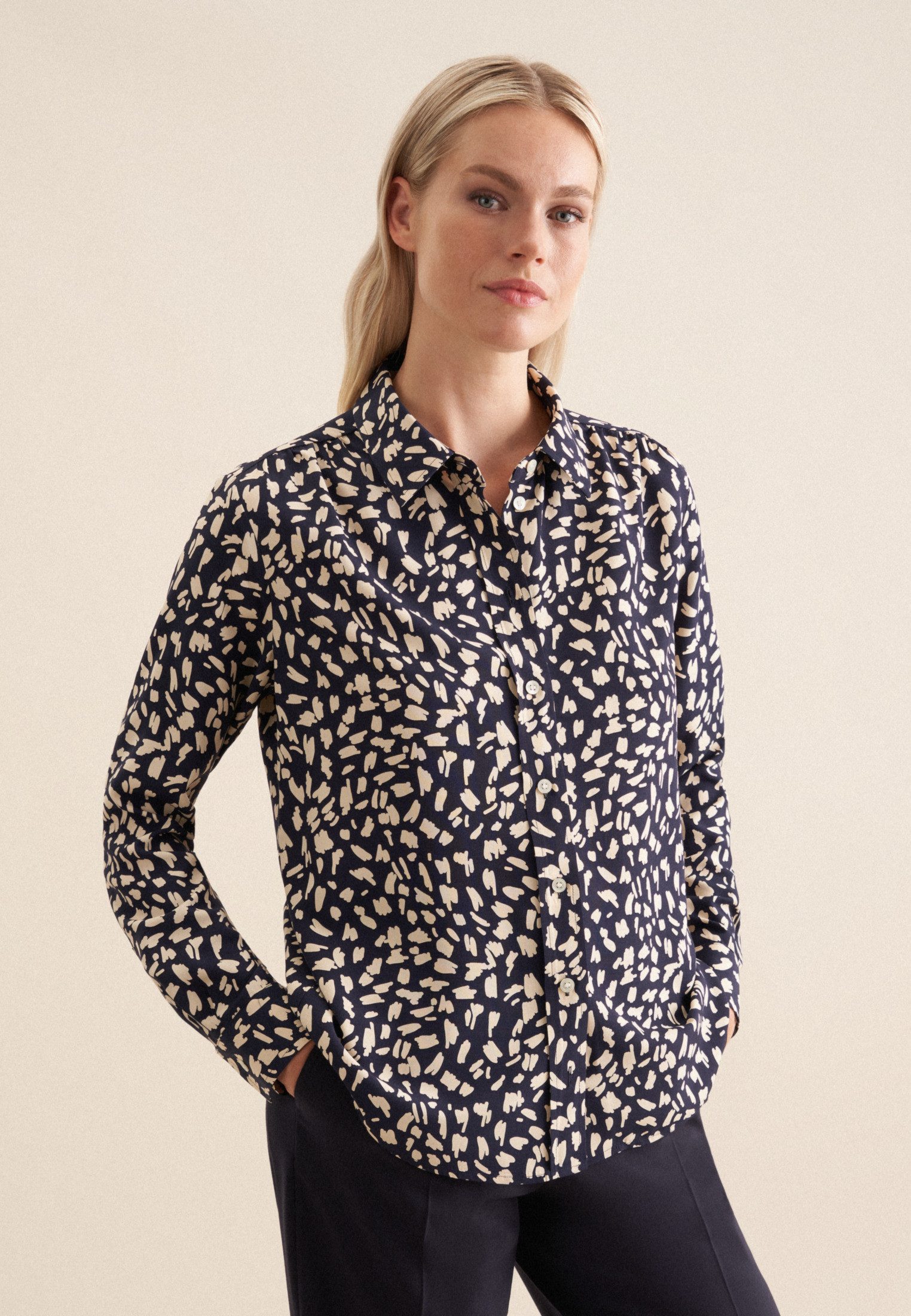 seidensticker Hemdbluse, Druck günstig online kaufen