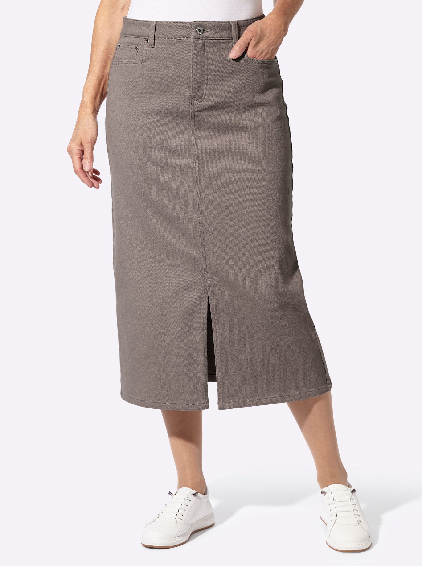 Witt A-Linien-Rock Jeans-Rock