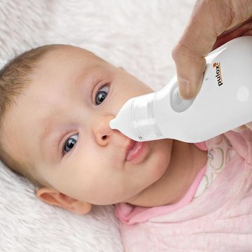 pulox Nasensauger NA-53 - für Säuglinge und Kinder, Aufsätze in 2 Größen