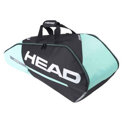 Head Tennistasche Tennistasche HEAD Tour Team 6R Combi - Farbe: Boom BKMI Black-Mint (1-tlg)