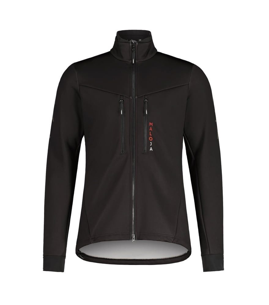 Maloja Allwetterjacke Windjacke SanzenoM Cycle Thermal Windblock (warm, winddicht) schwarz