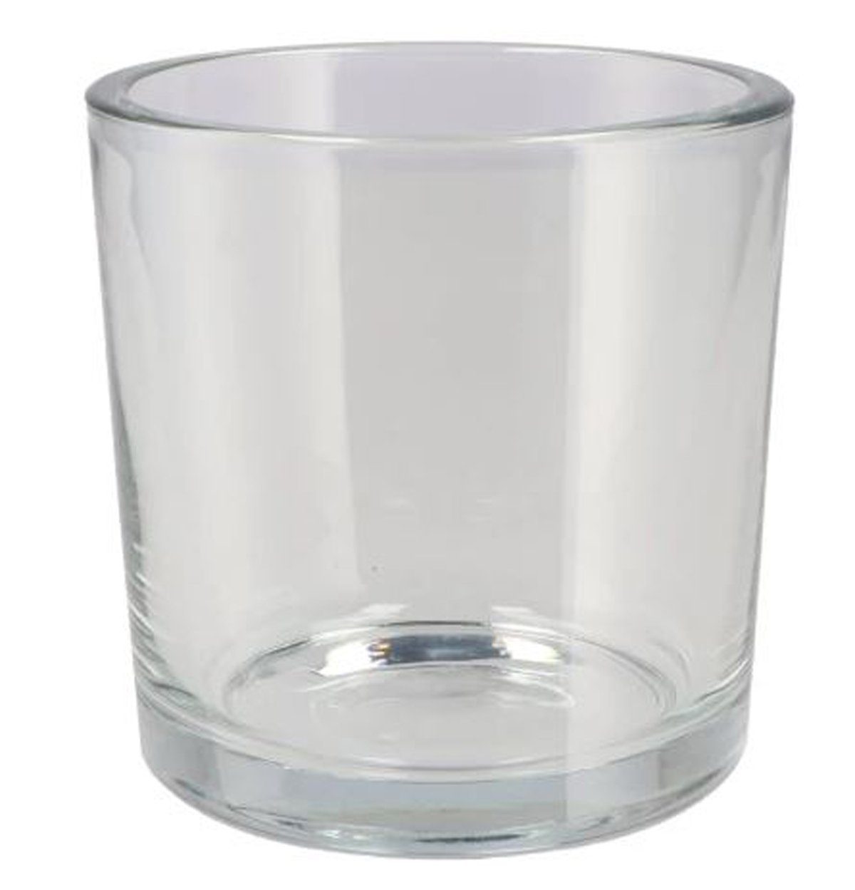 (1 Kromhout Windlicht St) klar Zylinder 10x10 Windlicht robust Daan massiv cm Glas