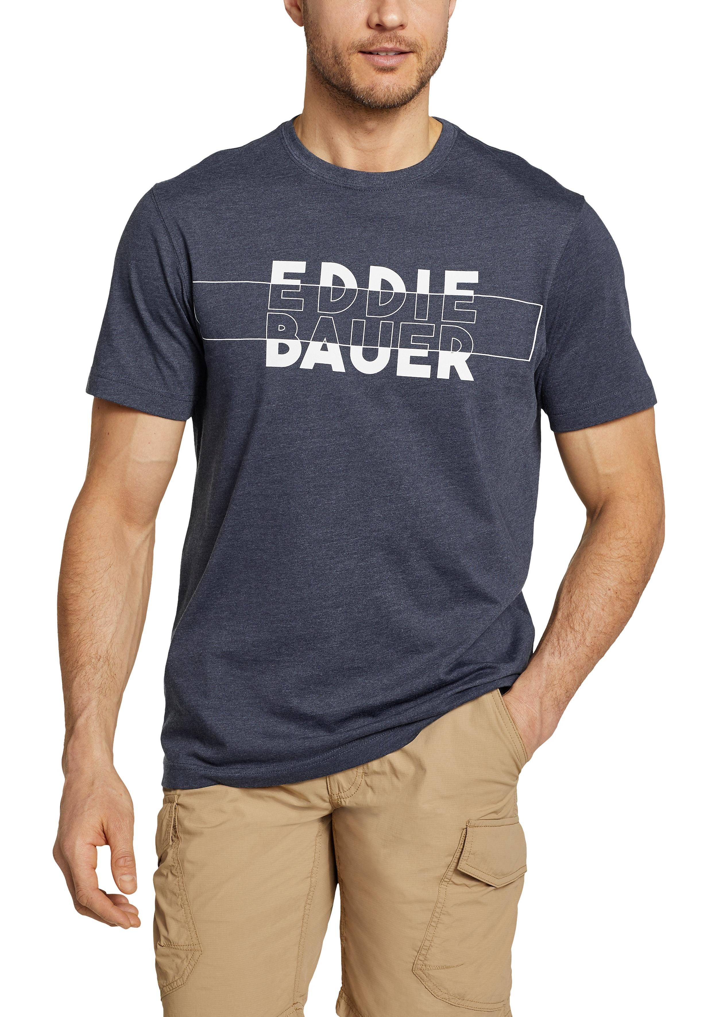 Eddie Bauer TShirt EB Logo mit Rundhalsausschnitt OTTO
