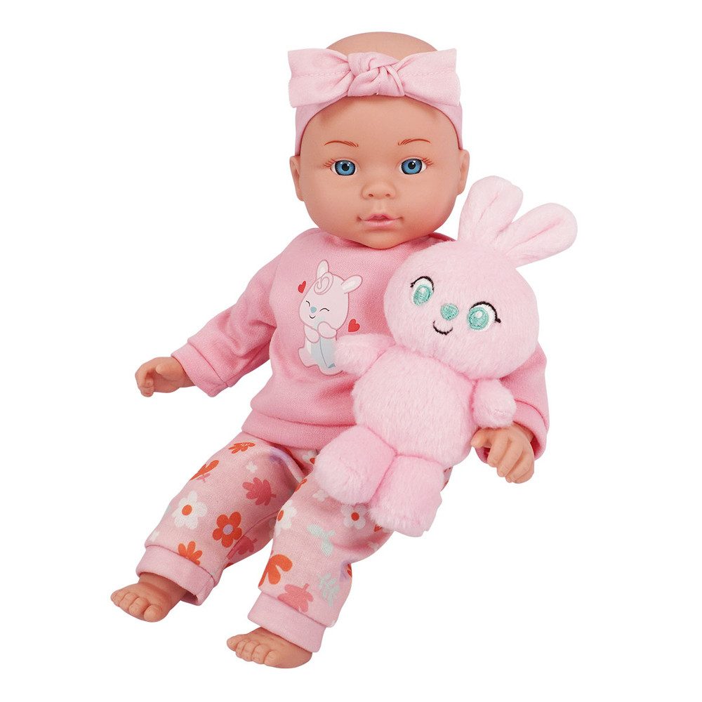 Besttoy Babypuppe Puppe Maggy mit Plüschhase - ca. 30 cm