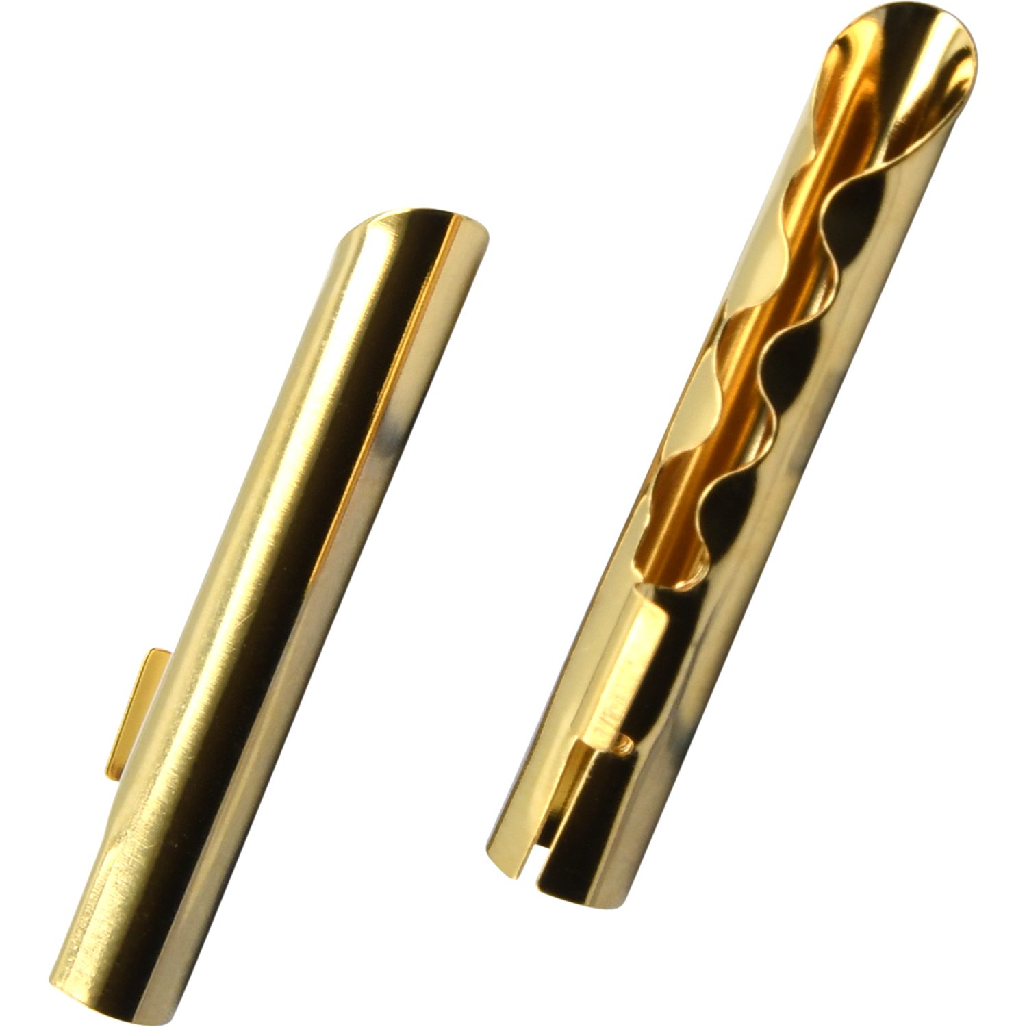 Banana Tube Tube-Verbinder bis 4,0 mm² 10 Stück Audio-Adapter
