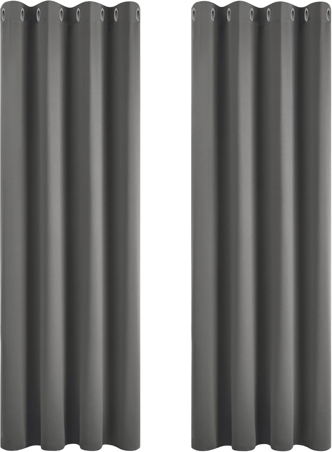 Deconovo Verdunkelungsvorhang Gardinen mit Ösen Blickdichte Vorhang Kältesc günstig online kaufen