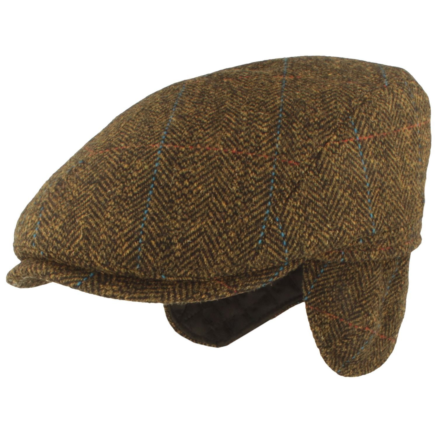 Breiter Schiebermütze Schiebermütze aus Wolle mit Ohrenschutz günstig online kaufen