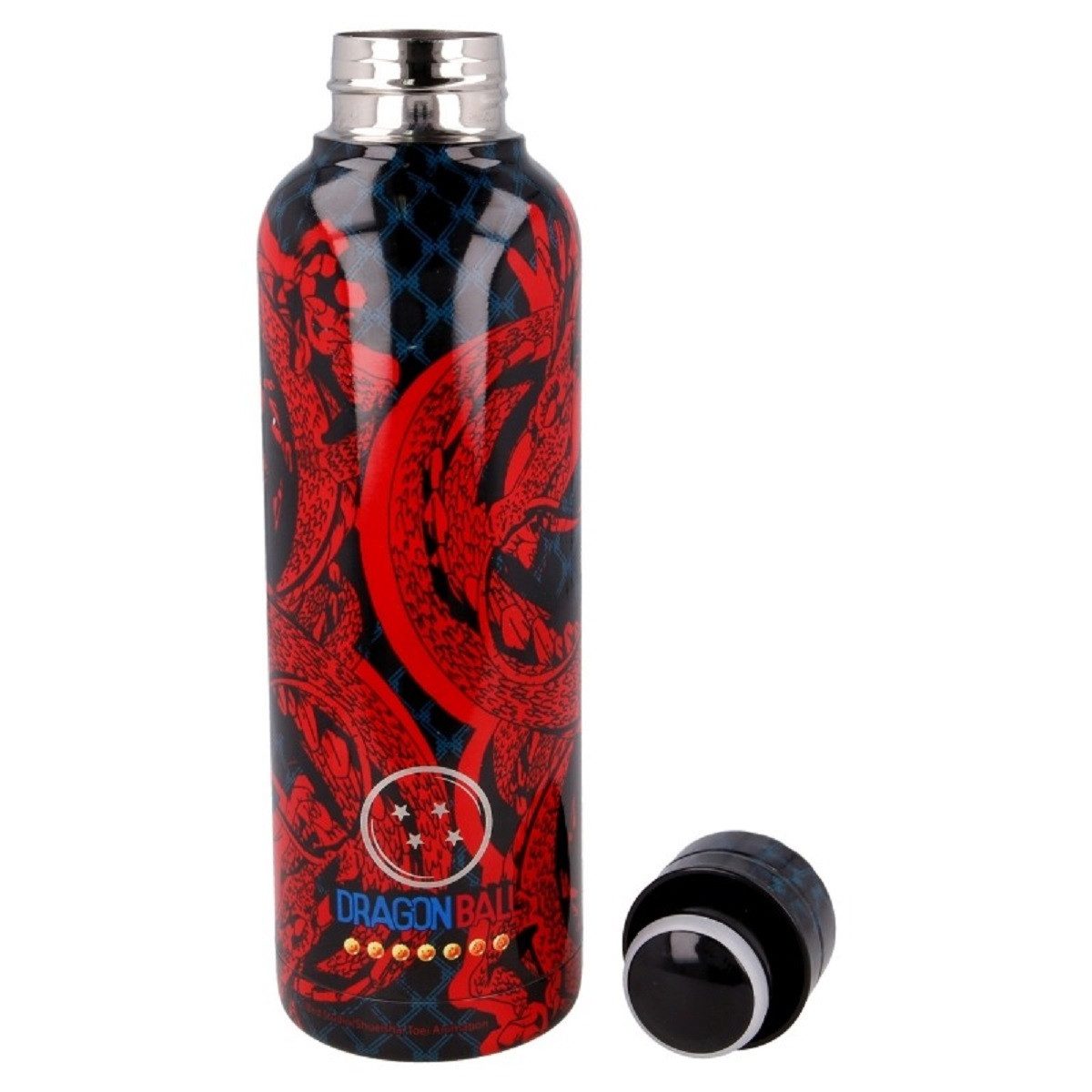Dragon Ball Trinkflasche Isolierte Edelstahl Thermotrinkflasche 515 ml, Edelstahl