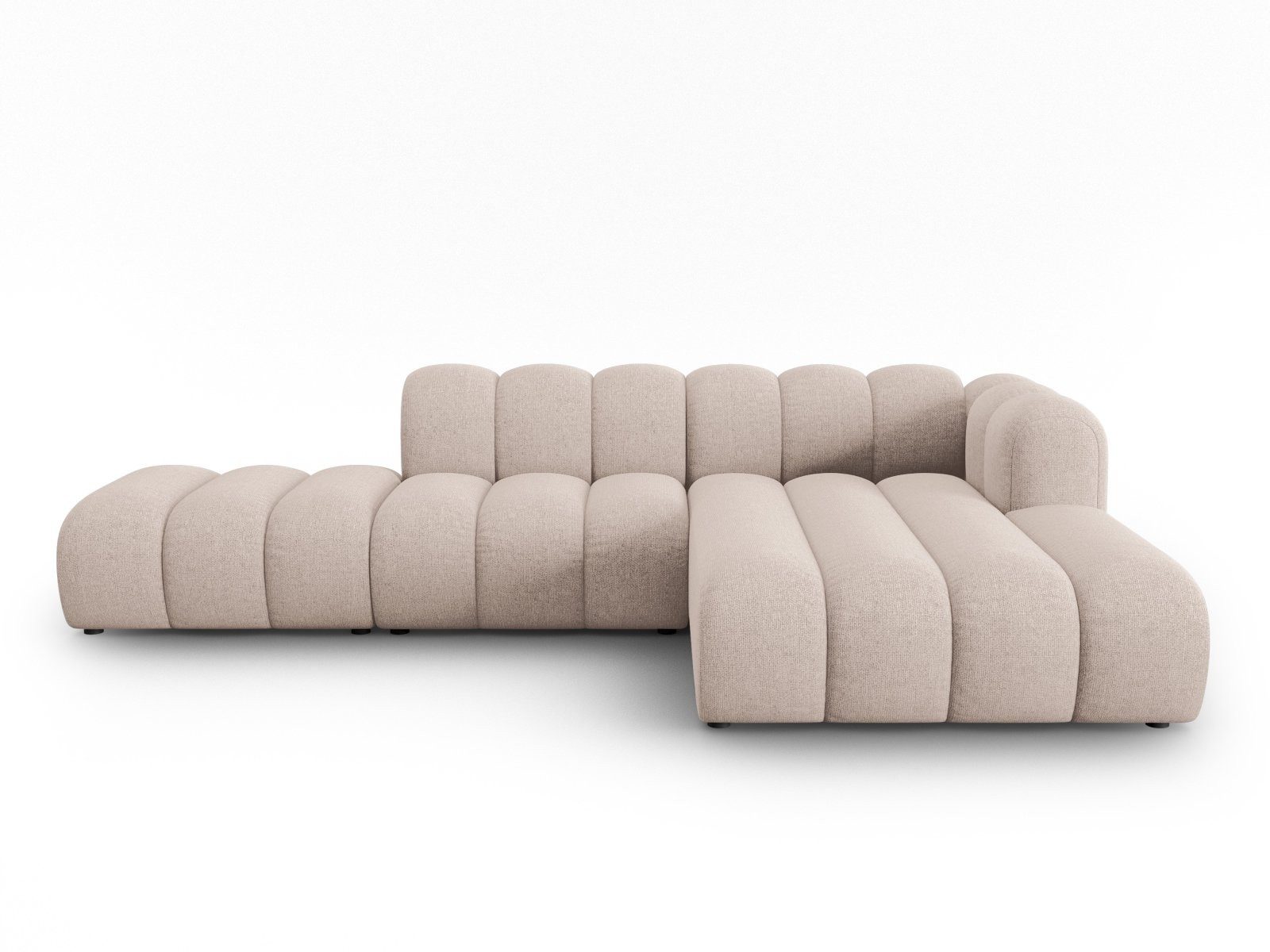 Micadoni Ecksofa Lupine, modular offen 5-Sitzer