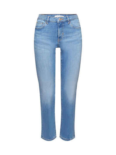 edc by Esprit 7/8-Jeans Cropped-Jeans mit mittelhohem Bund