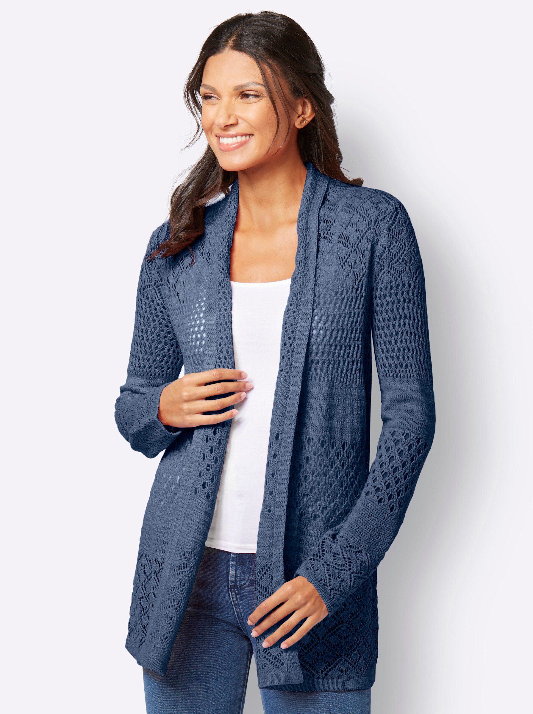 Sieh an! Strickjacke