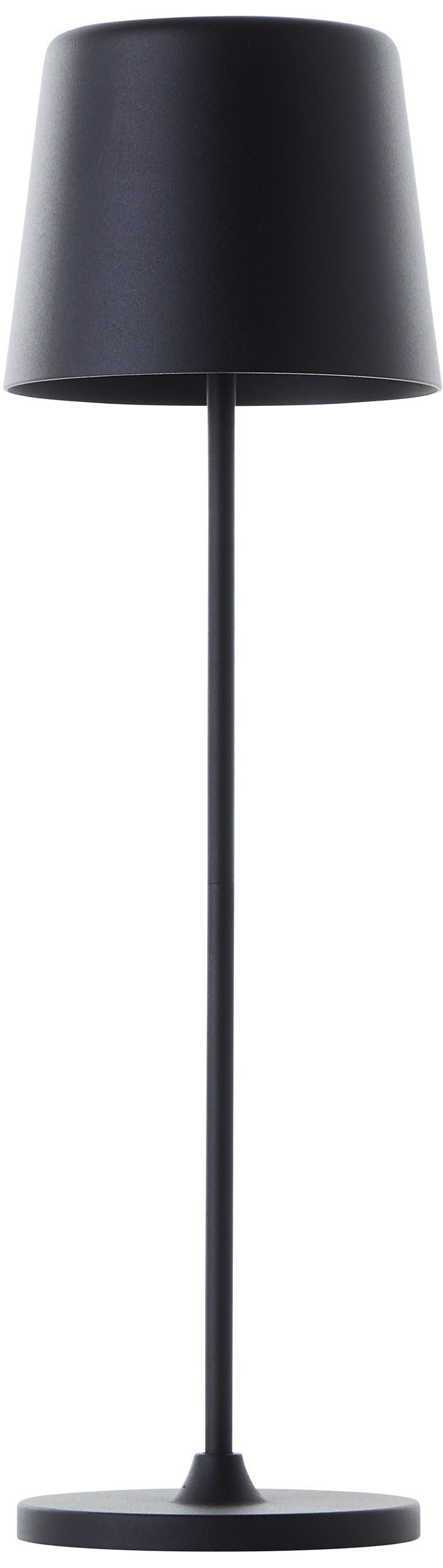 Brilliant LED Tischleuchte Kaami - mobile LED Außen Akku Tischlampe 2er-Set, Dimmfunktion, mehrere Helligkeitsstufen, LED fest integriert, Warmweiß, 310 lm, Touchdimmer, USB, Akku, Outdoor, Indoor, Akkuleuchte 37cm hoch