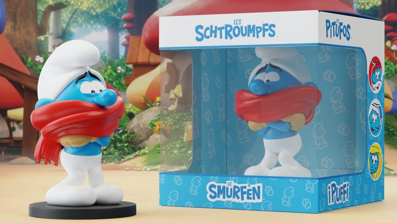 heo Merchandise-Figur Die Schlümpfe Statue Fröstel-Schlumpf 12 cm