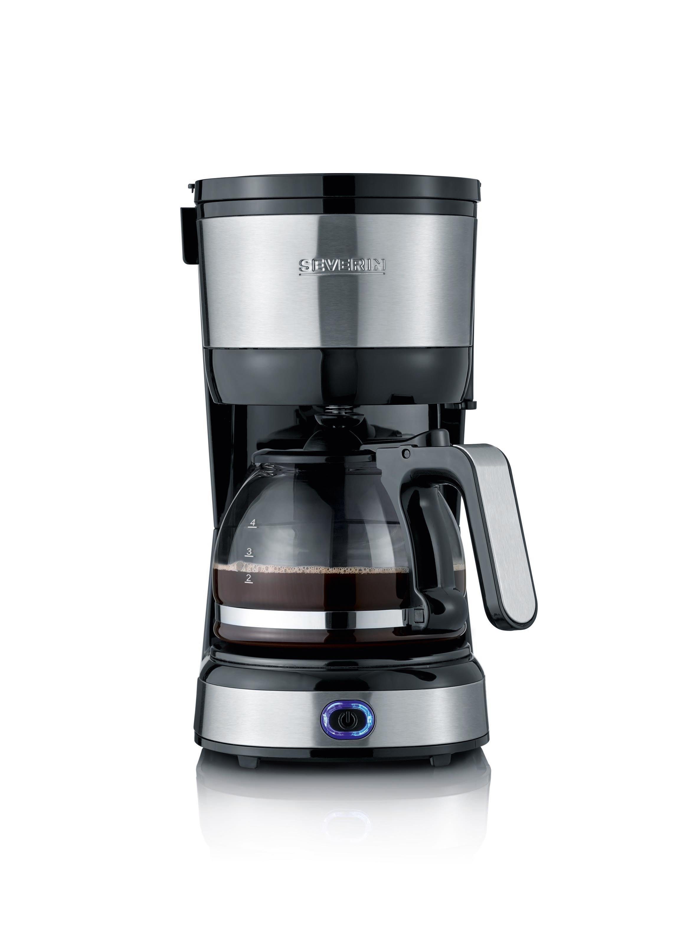 Severin Filterkaffeemaschine, Permanentfilter, IDeal für Reisen, Single- und Seniorenhaushalte