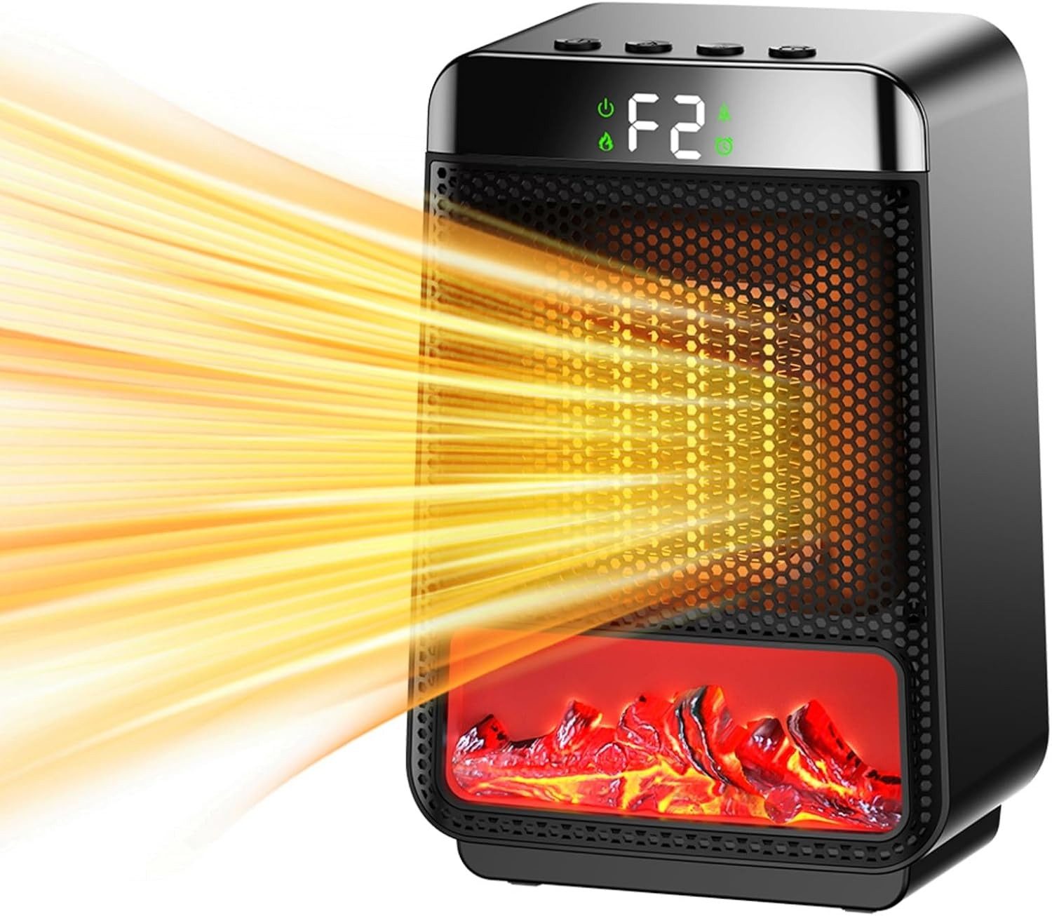 MOPUEA Heizlüfter Elektroheizung Elektrische Raumheizung PTC-Keramikheizung