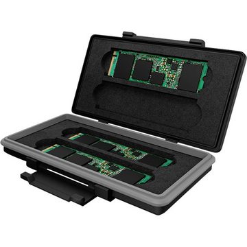 ICY BOX Festplattentasche Schutzbox für M.2 SSDs