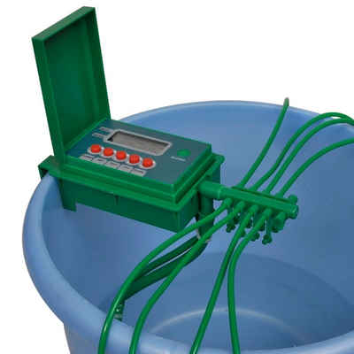 vidaXL Bewässerungssteuerung Automatisches Bewässerungssystem / Wasser-Sprinkler mit Timer