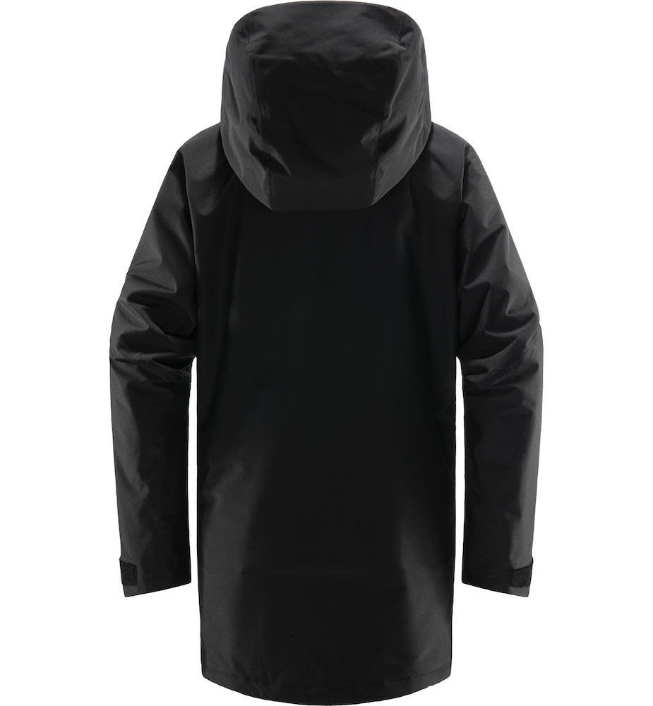 Insulated Haglöfs Black Parka True Parka Haglöfs W Lumi Parka Damen