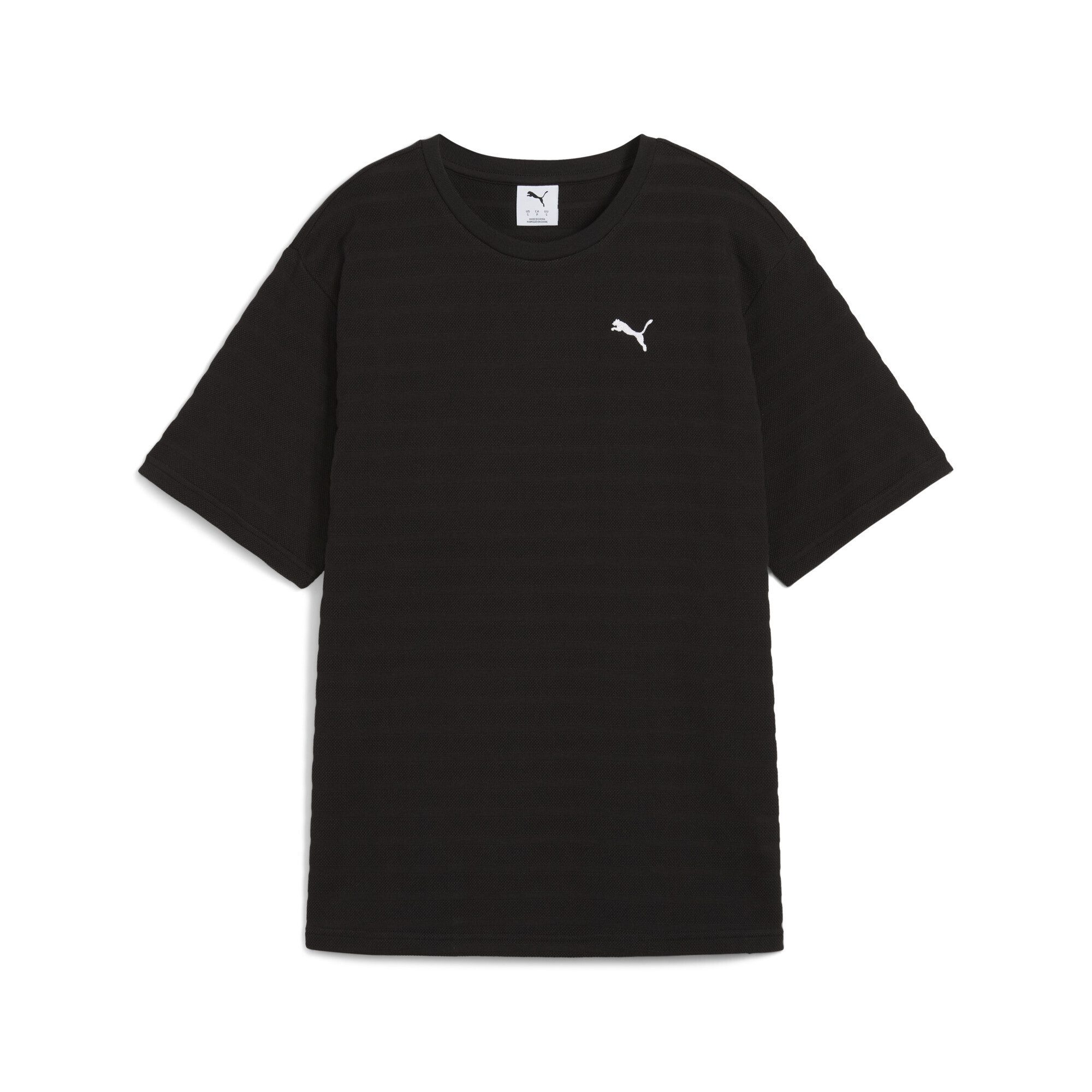 PUMA T-Shirt ESS ELEVATED Strukturiertes Relaxed günstig online kaufen
