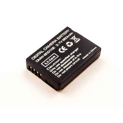 Akkuversum Akku kompatibel mit Panasonic DMW-BCG10E Akku Akku 890 mAh (3,7 V)