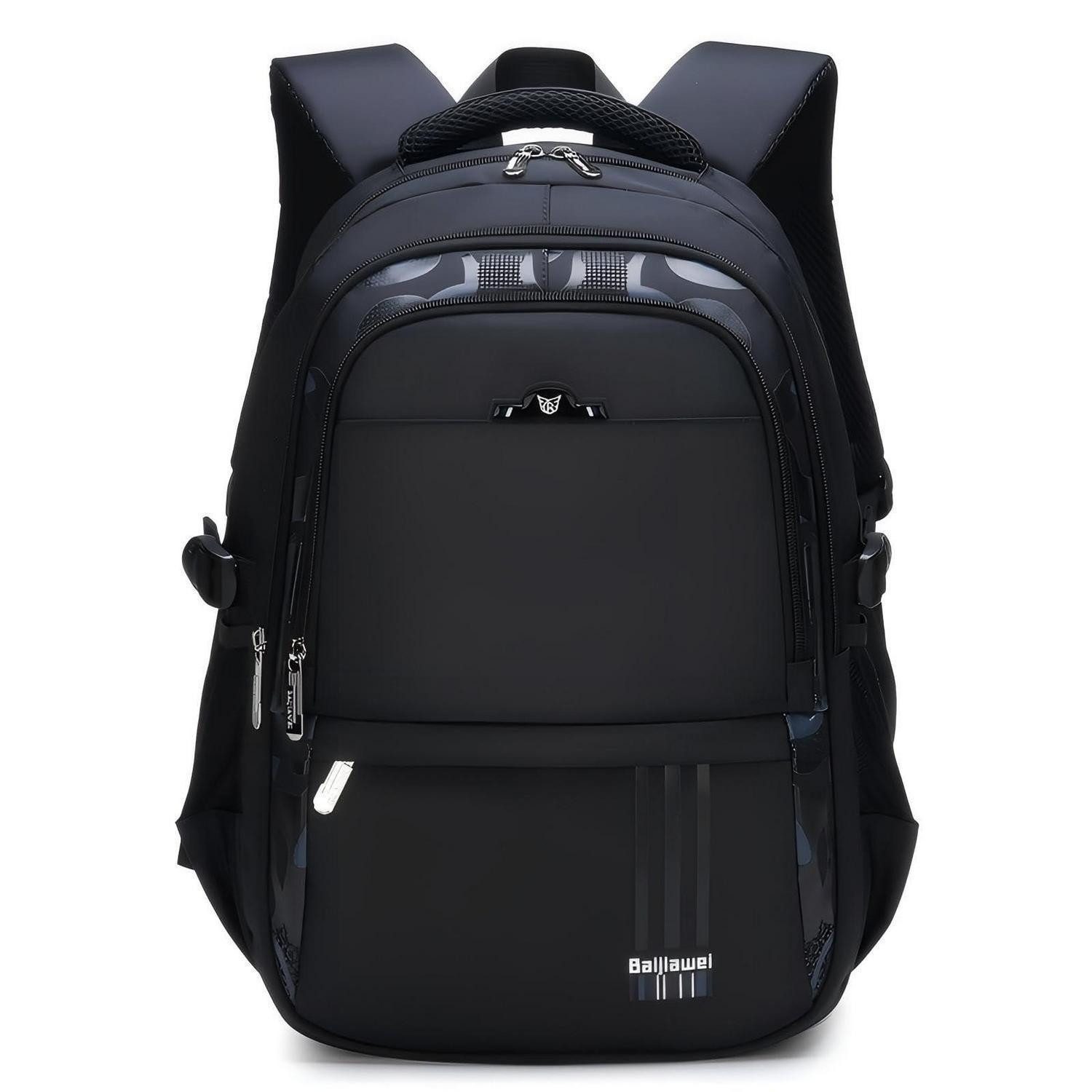 LuxusKollektion Schulrucksack Schulrucksack College Jungen Schwarz 46cm