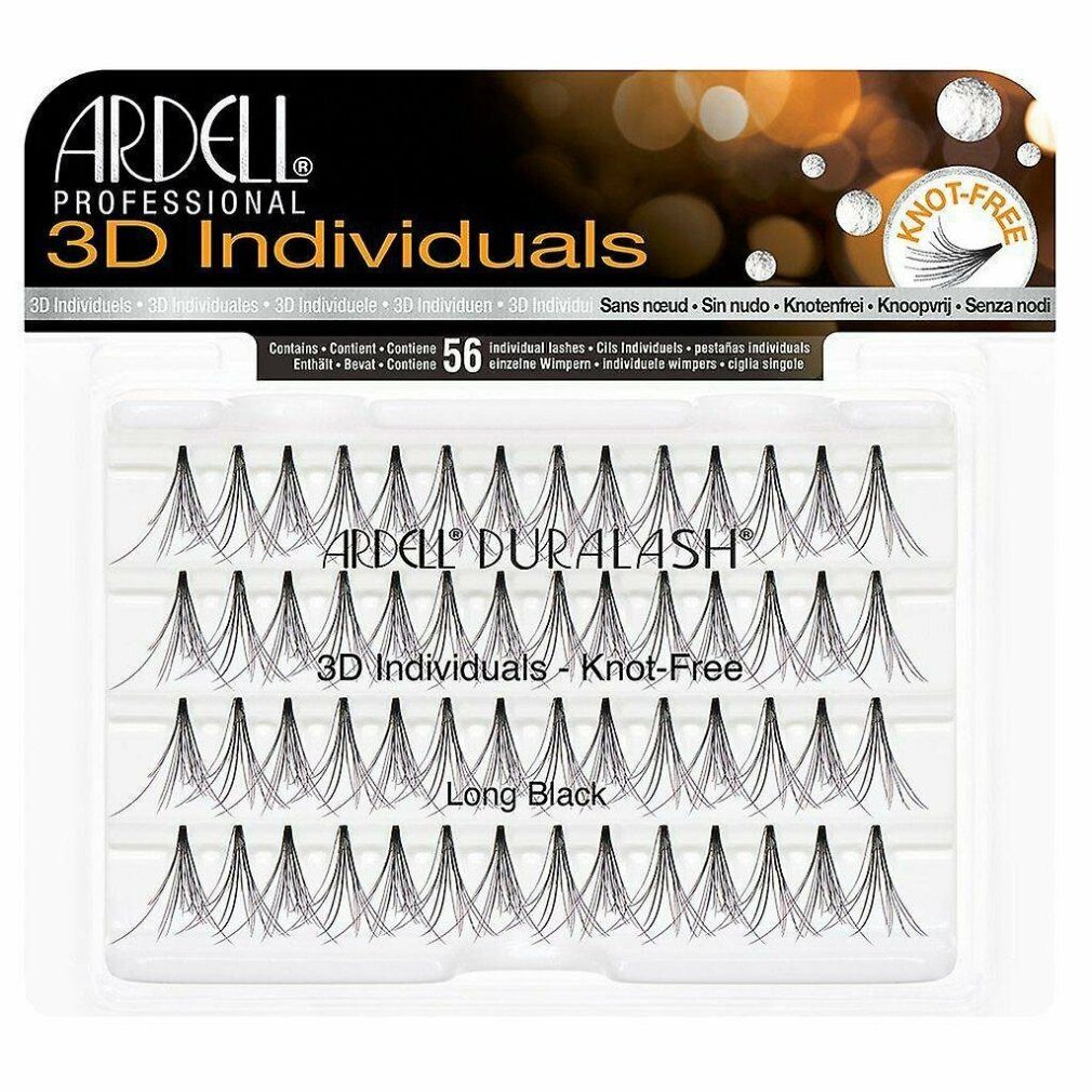 ARDELL Einzelwimpern Individuelle 3D EinzelWimpern Long Black