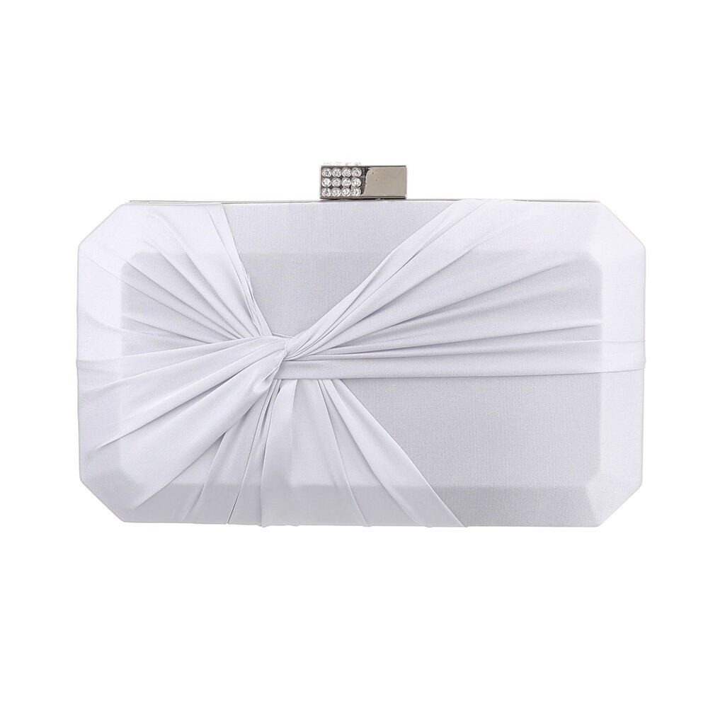 Ital-Design Schultertasche Kleine, Damentasche clutch schultertasche in Grau Silber