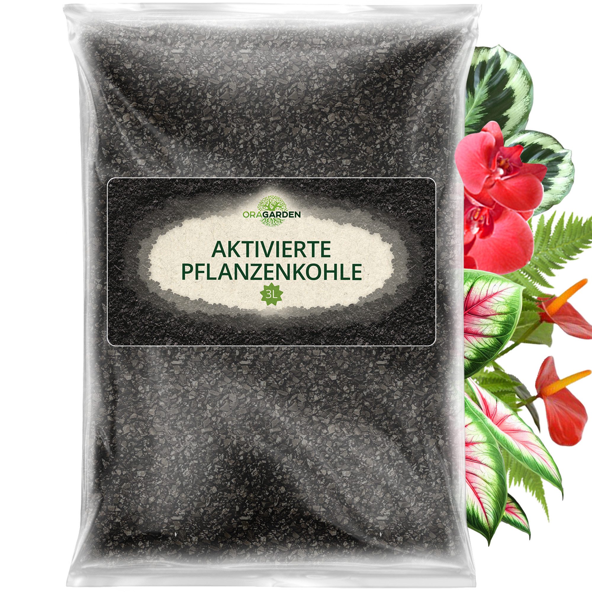 OraGarden Gartenbau-Substrat Aktivierte Pflanzenkohle, mit Bio-Wurmdünger, günstig online kaufen