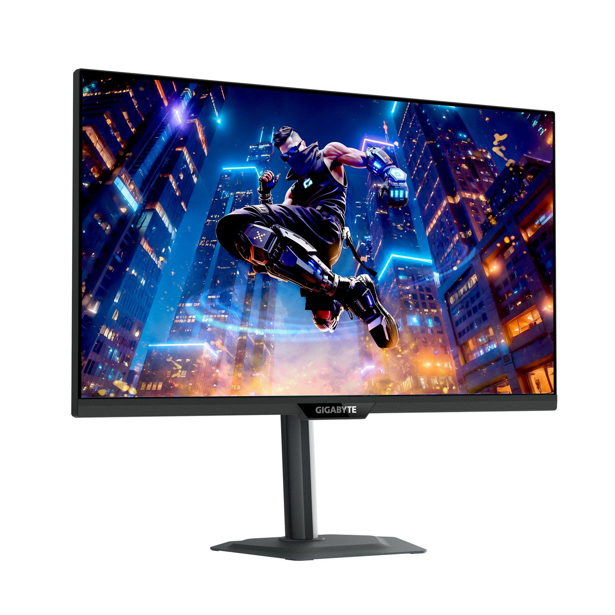 Gigabyte M27Q2 Gaming-Monitor (68,5 cm/27 ", 2560 x 1440 px, QHD, 1 ms Reaktionszeit, 200 Hz, IPS, dreh-, neig-, schwenk-, höhenverstellbar)
