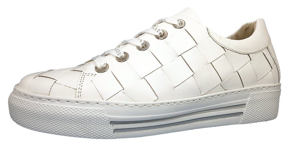 Gabor Comfort Sneaker Schnürschuh weiß