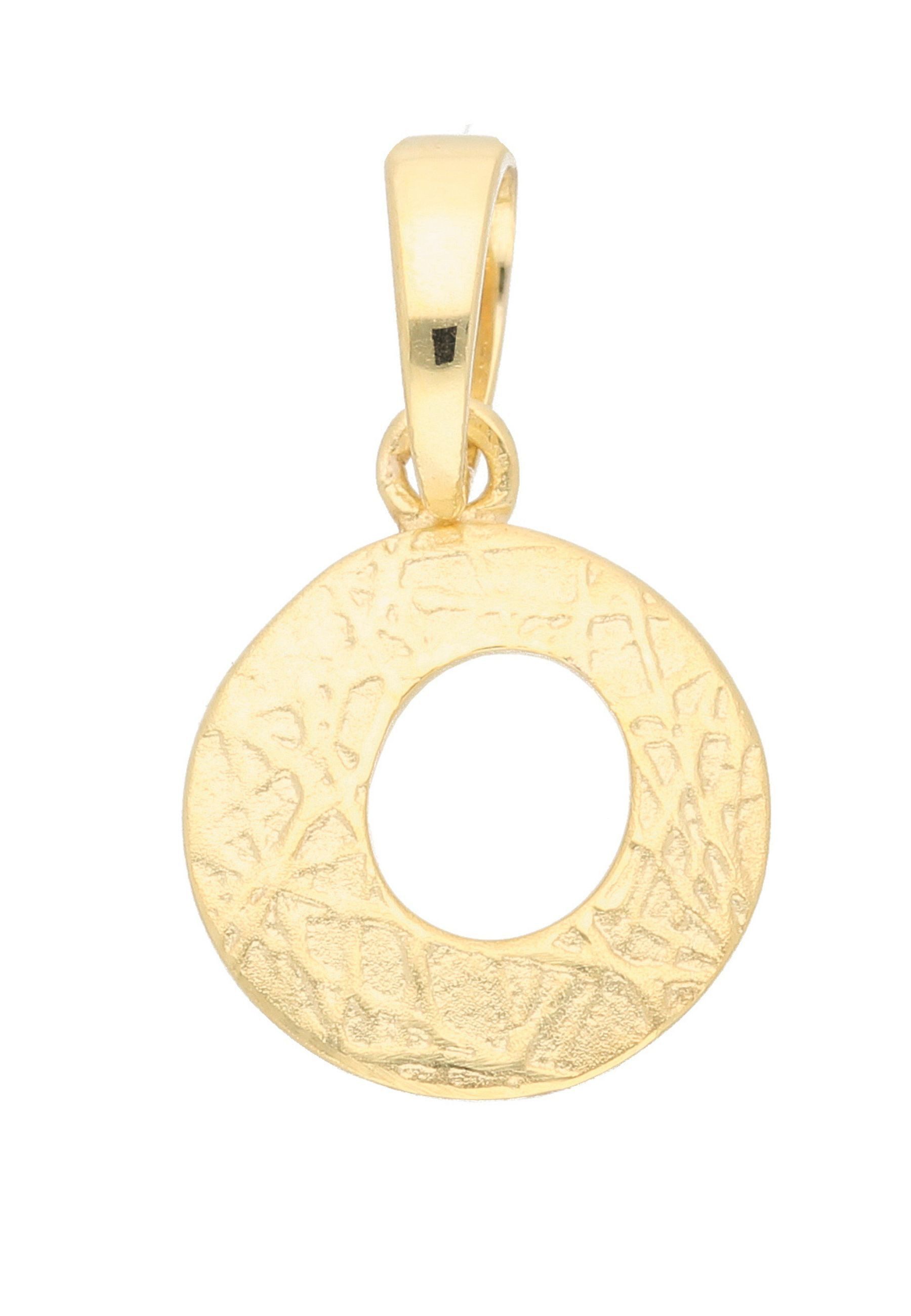 Buchstabenanhänger Damen & Herren 333 Gold Buchstabenanhänger O