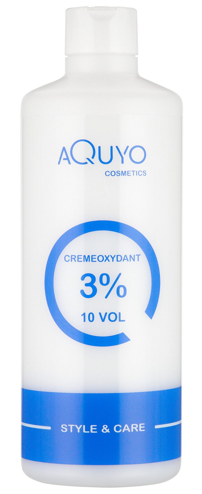 AQUYO Cosmetics Haarfarbe Creme Oxydant 3% Entwickler für Haarfärbung, Haartönung, Blondierung