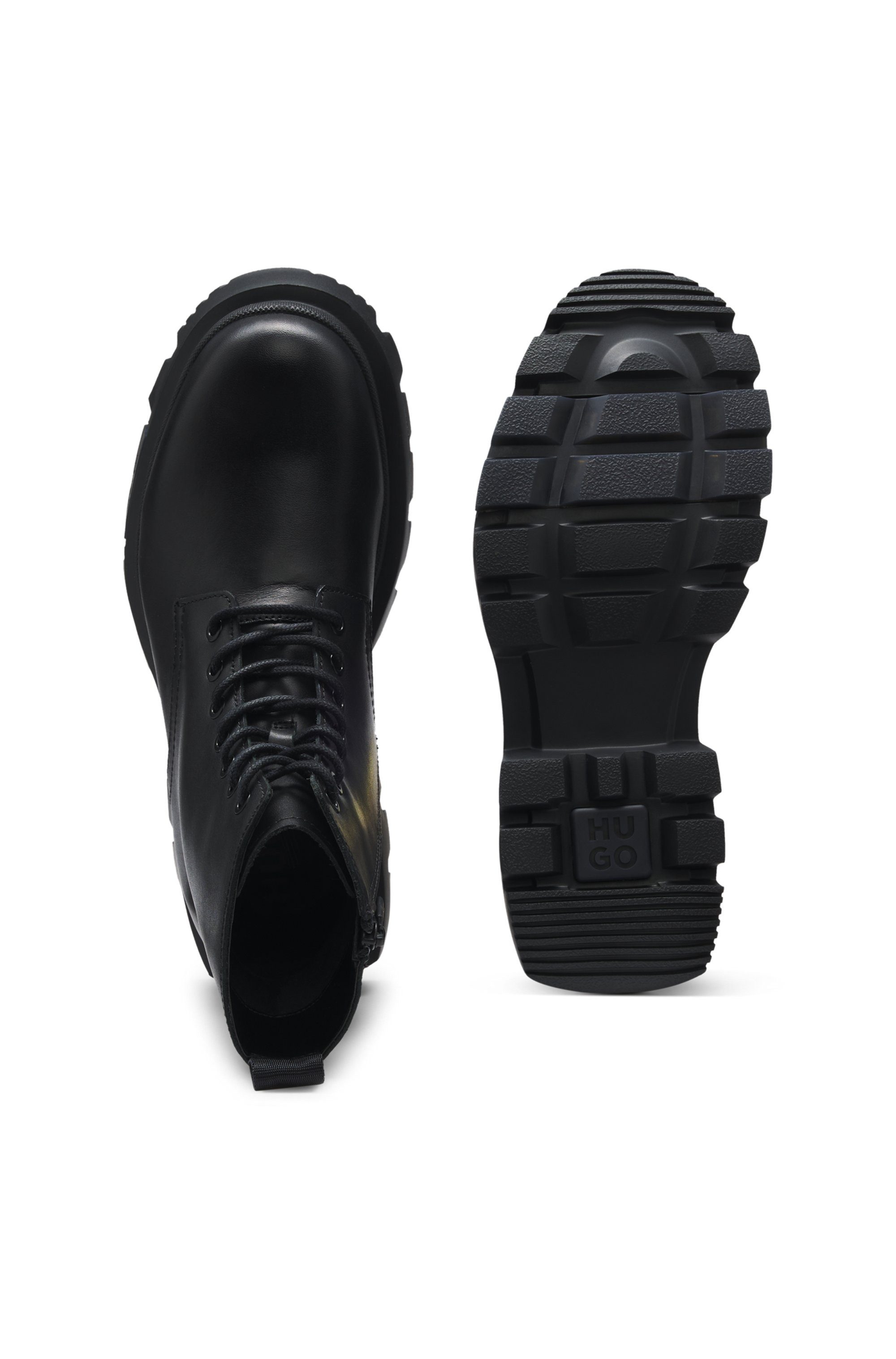 HUGO Fabyan Schnürboots Stiefel, Worker-Boots, Schnürstiefelette günstig online kaufen