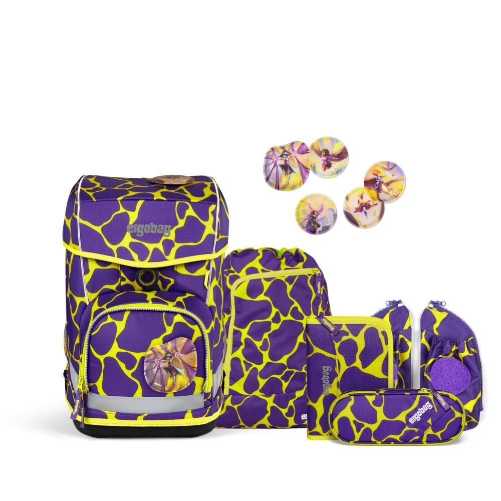 ergobag Ранці Set Cubo Light (6tlg., inkl. Seitentaschen)