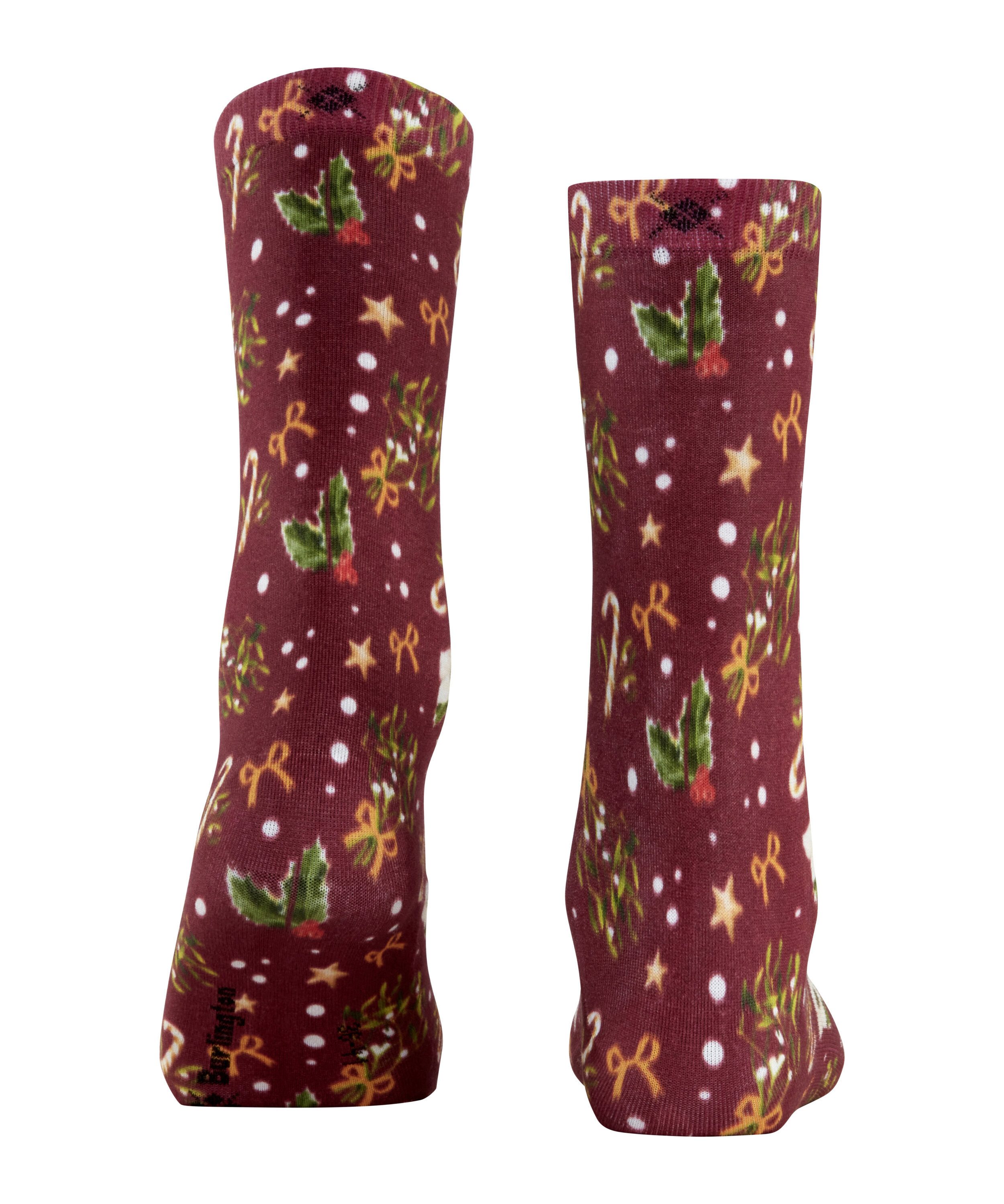 Burlington Socken Fancy Christmas Socken (1-Paar)